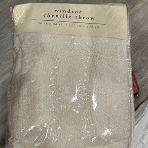 Chenille throw  50x60